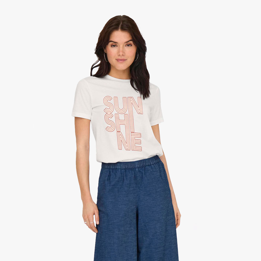 T-shirt MICHIGAN JDY Sunshine 0