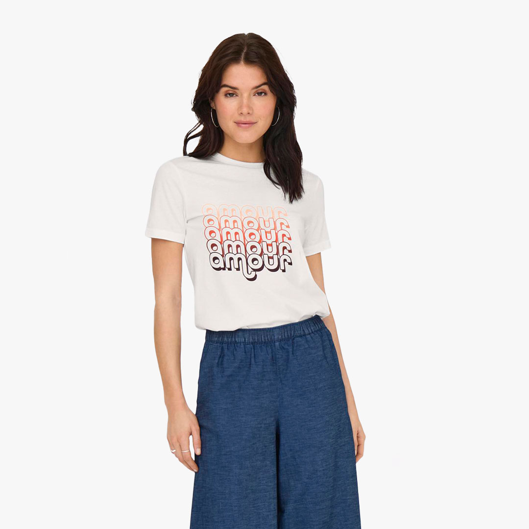 T-shirt MICHIGAN JDY Amour