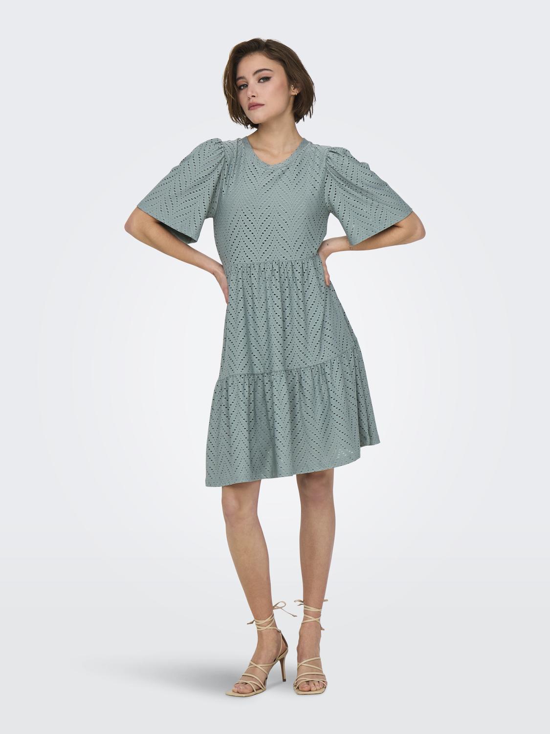 Vestido CARLA JDY Chinois Green 2