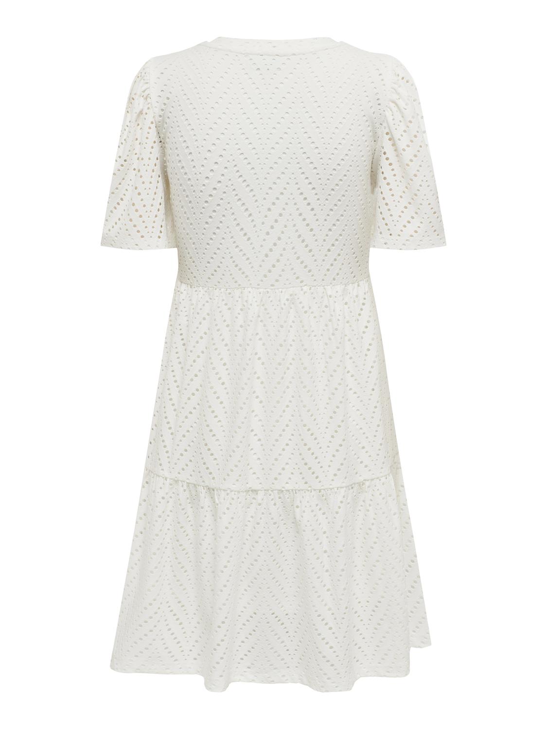 Vestido CARLA JDY Cloud Dancer 4