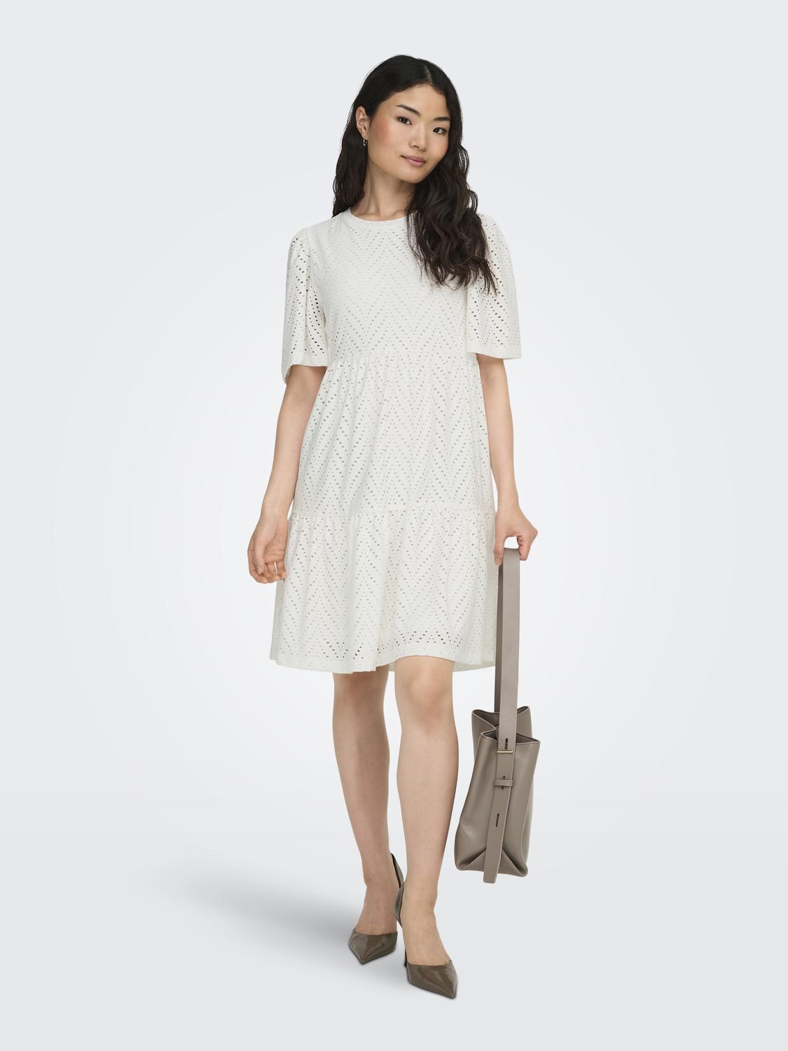 Vestido CARLA JDY Cloud Dancer 2