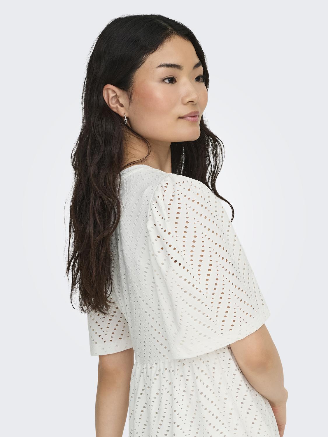 Vestido CARLA JDY Cloud Dancer 1