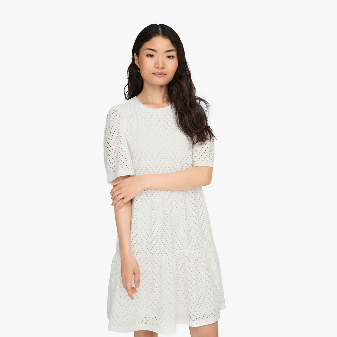 Vestido CARLA JDY Cloud Dancer