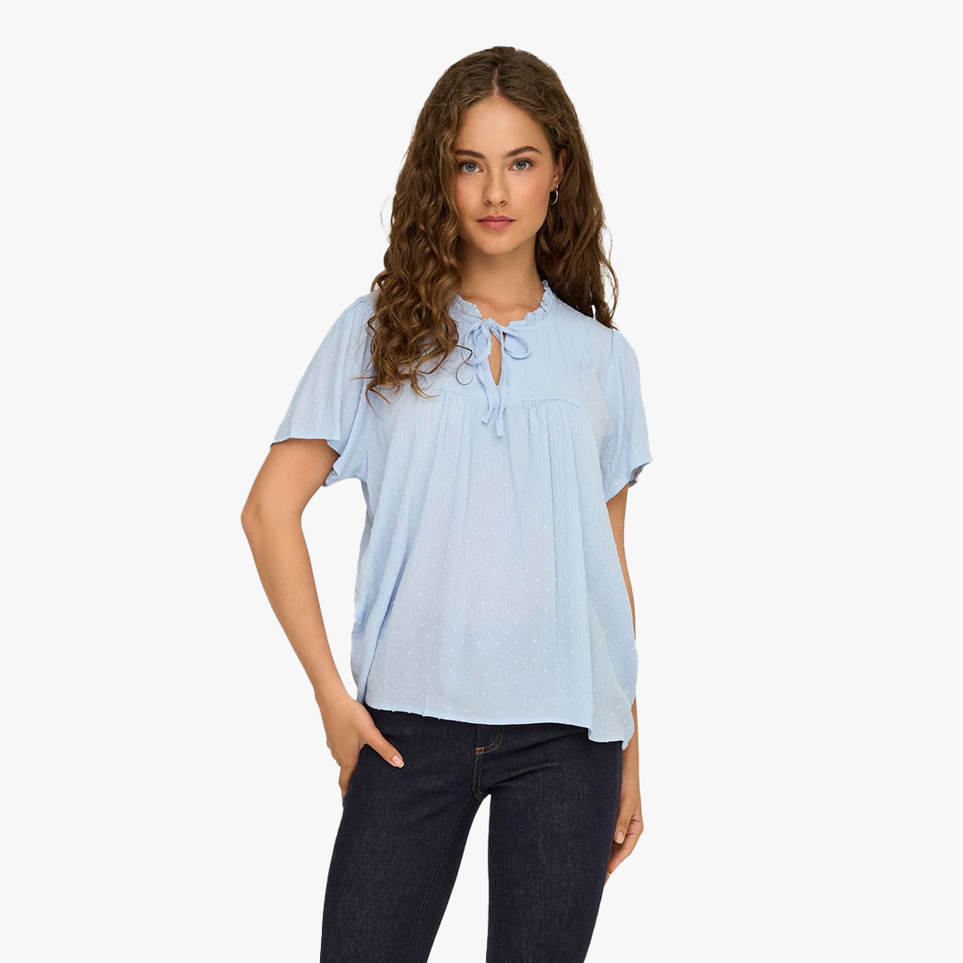 Blusa LIMA JDY Kentucky Blue