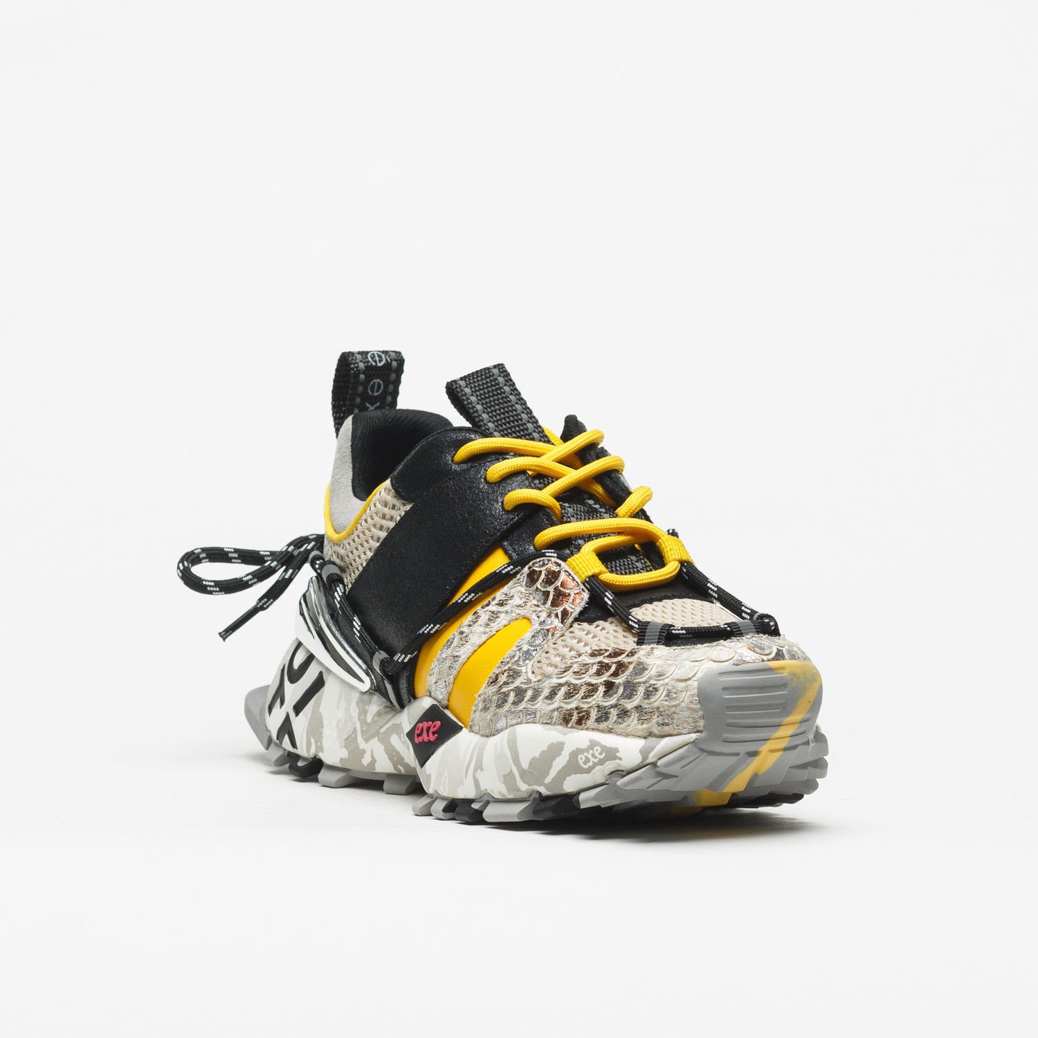 Sapatilhas 134-65 Exé Yellow Black 1