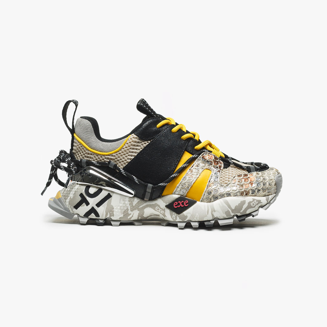 Sapatilhas 134-65 Exé Yellow Black 5