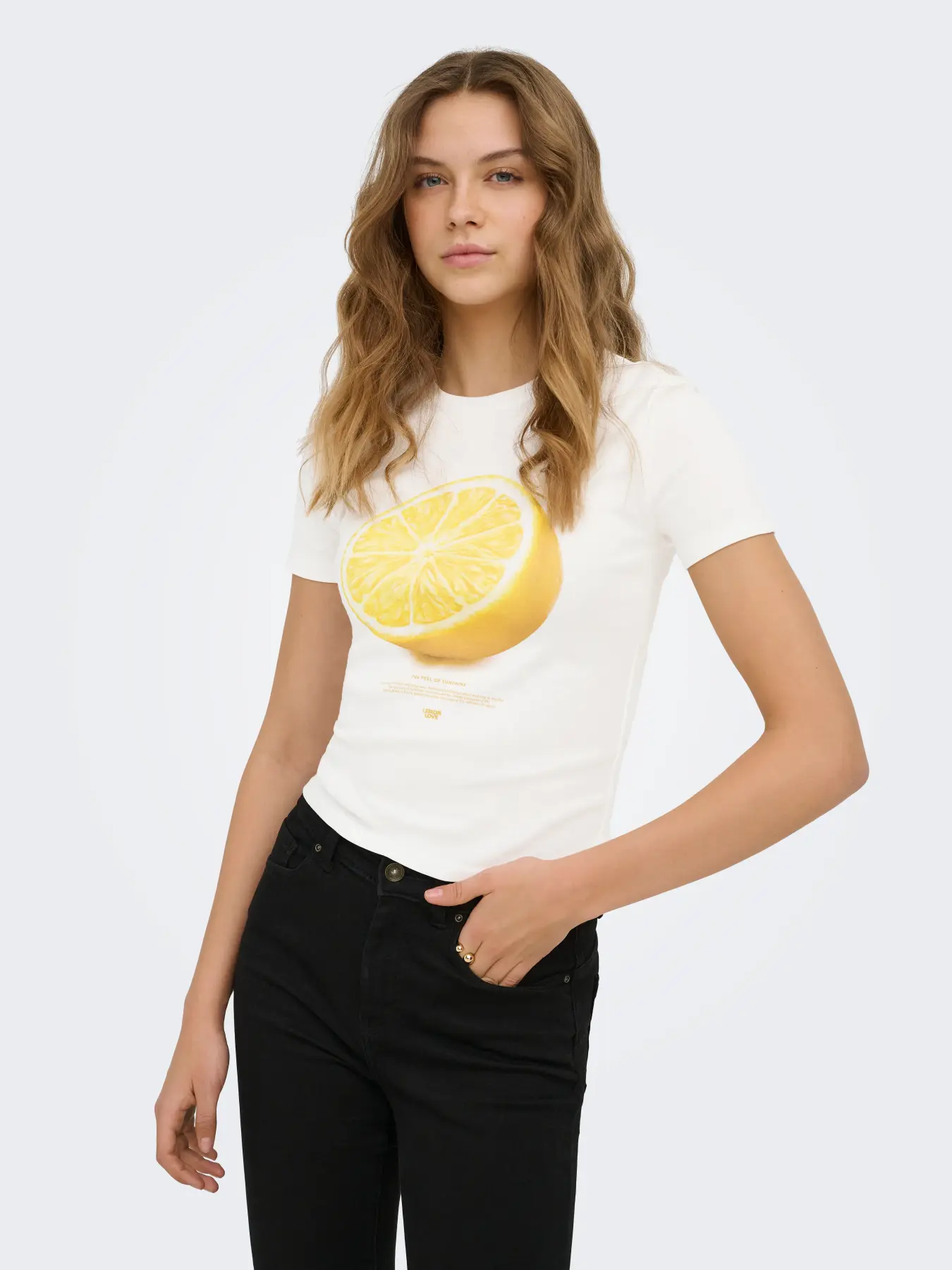 T-shirt PRINCESS Only Lemon 2