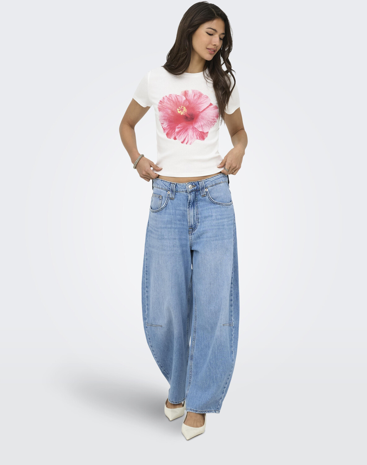 T-shirt PRINCESS Only Pink Flower 3