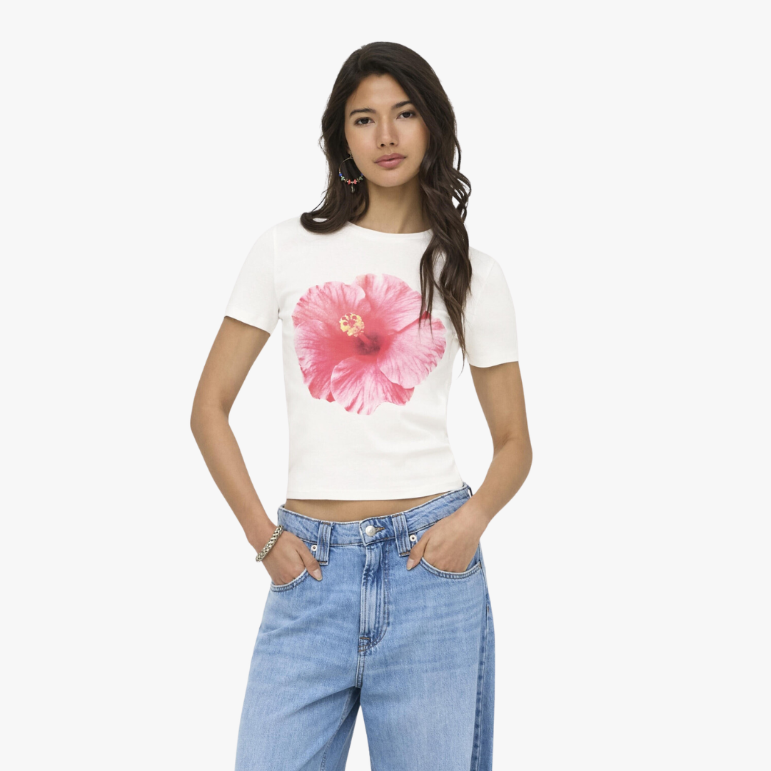 T-shirt PRINCESS Only Pink Flower 6