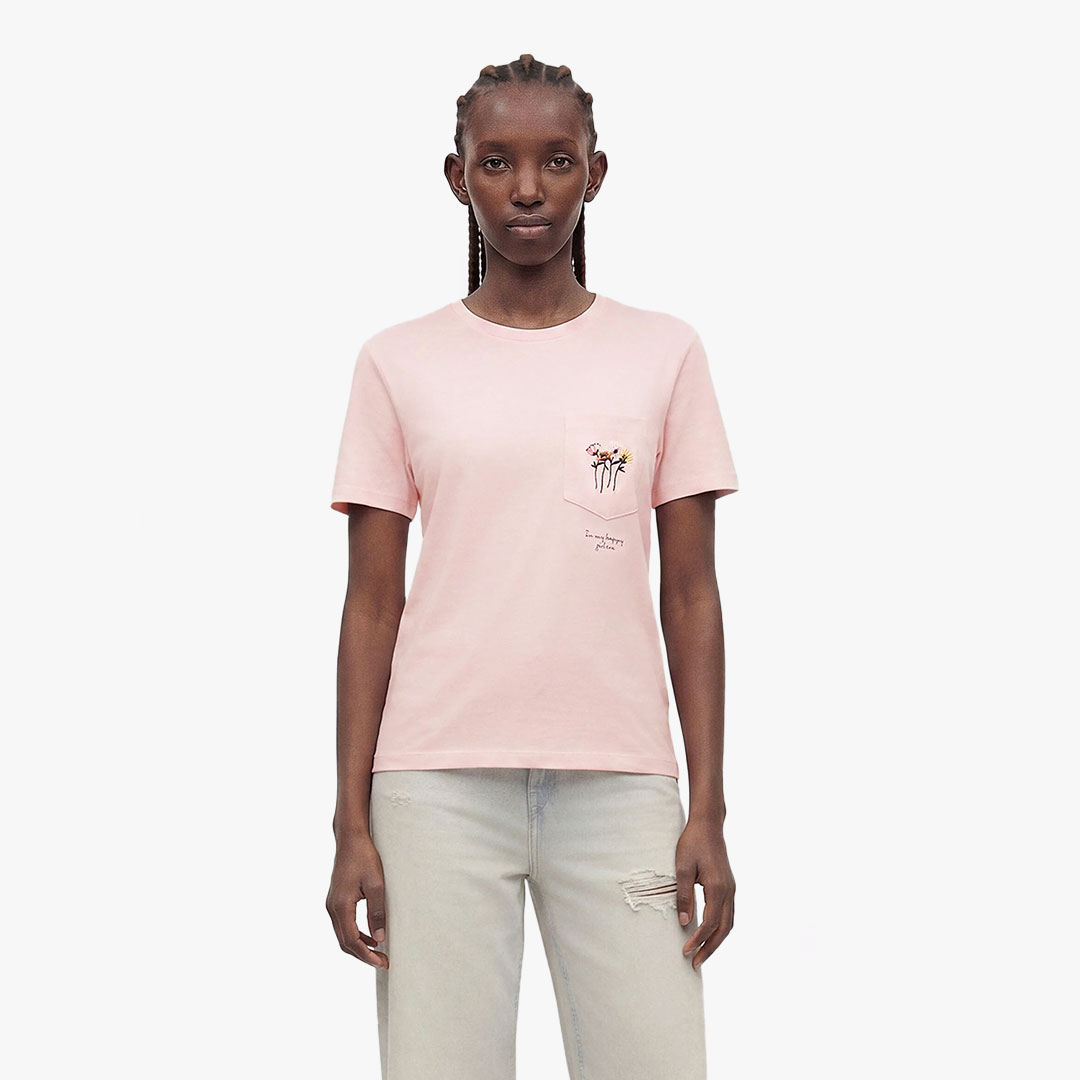 T-shirt POLLY Only Rosy Touch