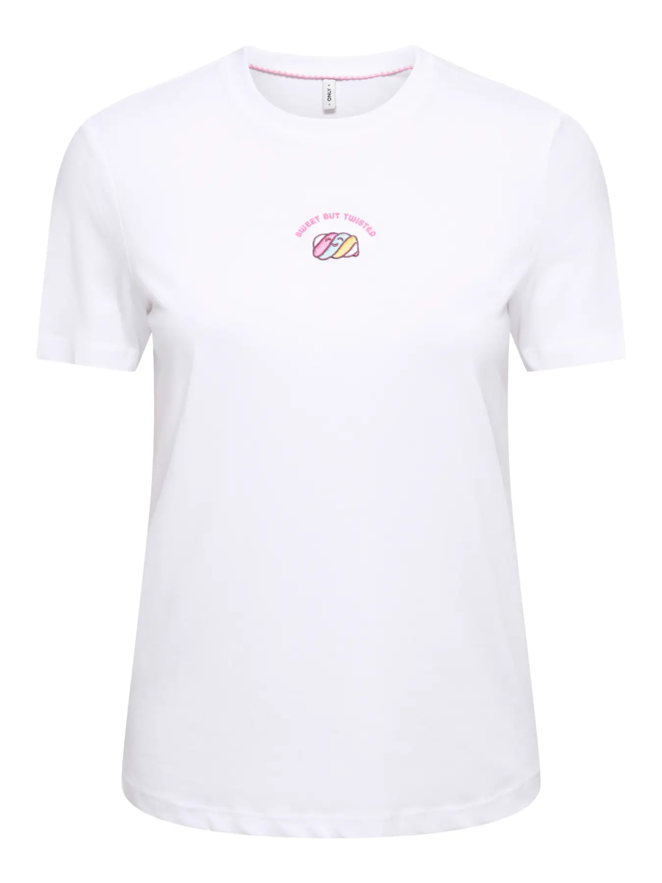 T-shirt FOODIE Only Bright White 0