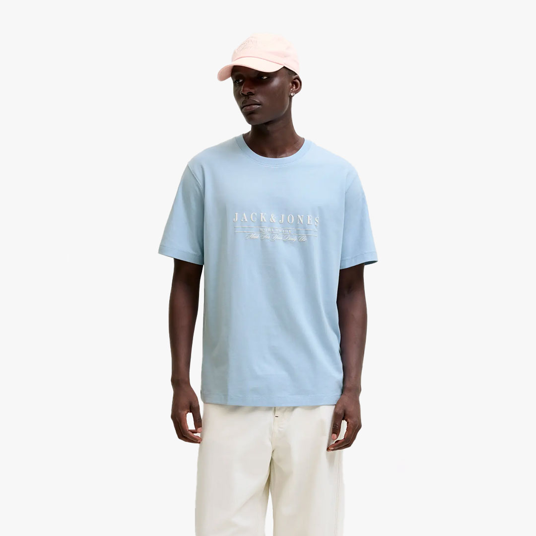 T-shirt SAVONA Jack&Jones Cashmere Blue 5