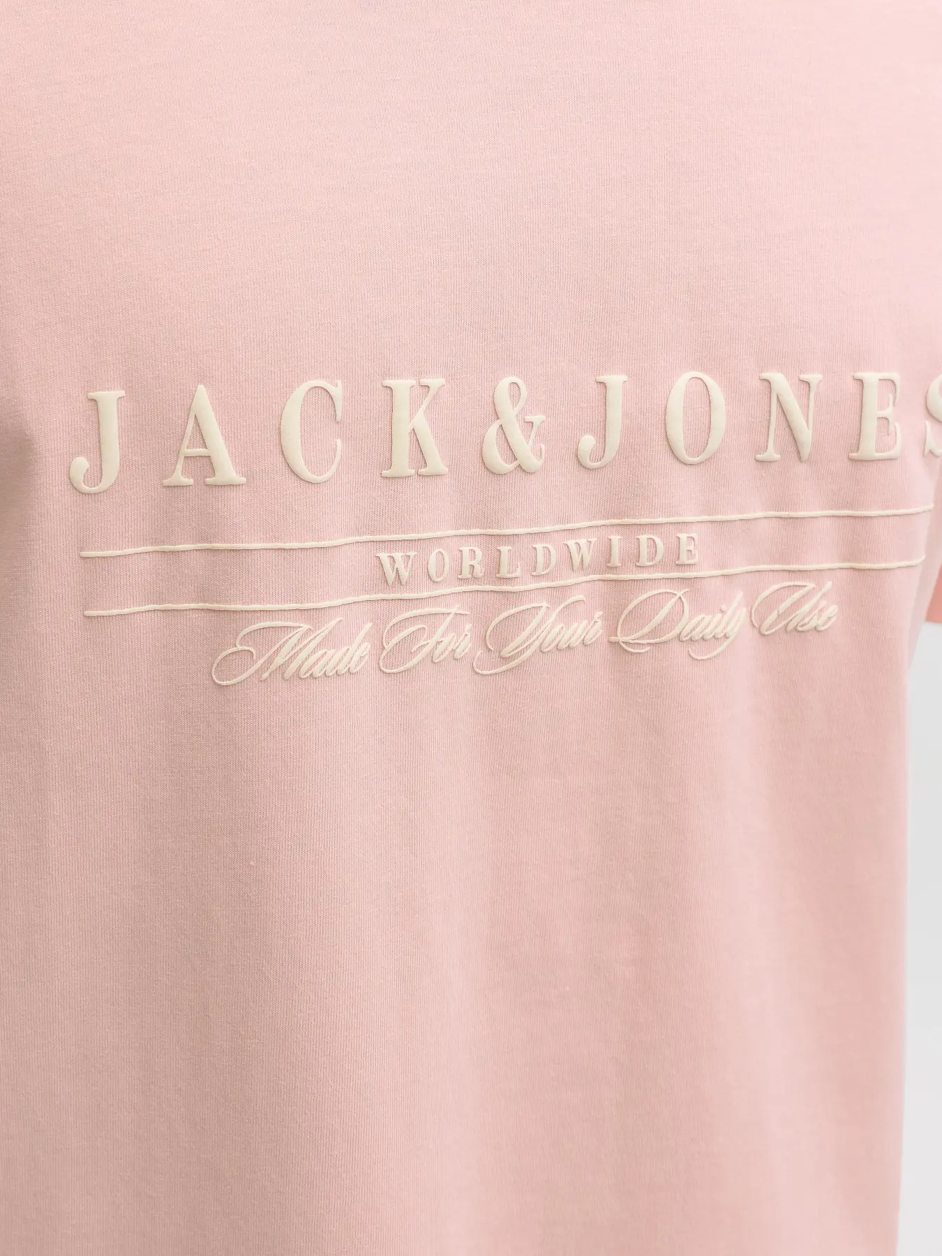 T-shirt SAVONA Jack&Jones Peach Melba 3