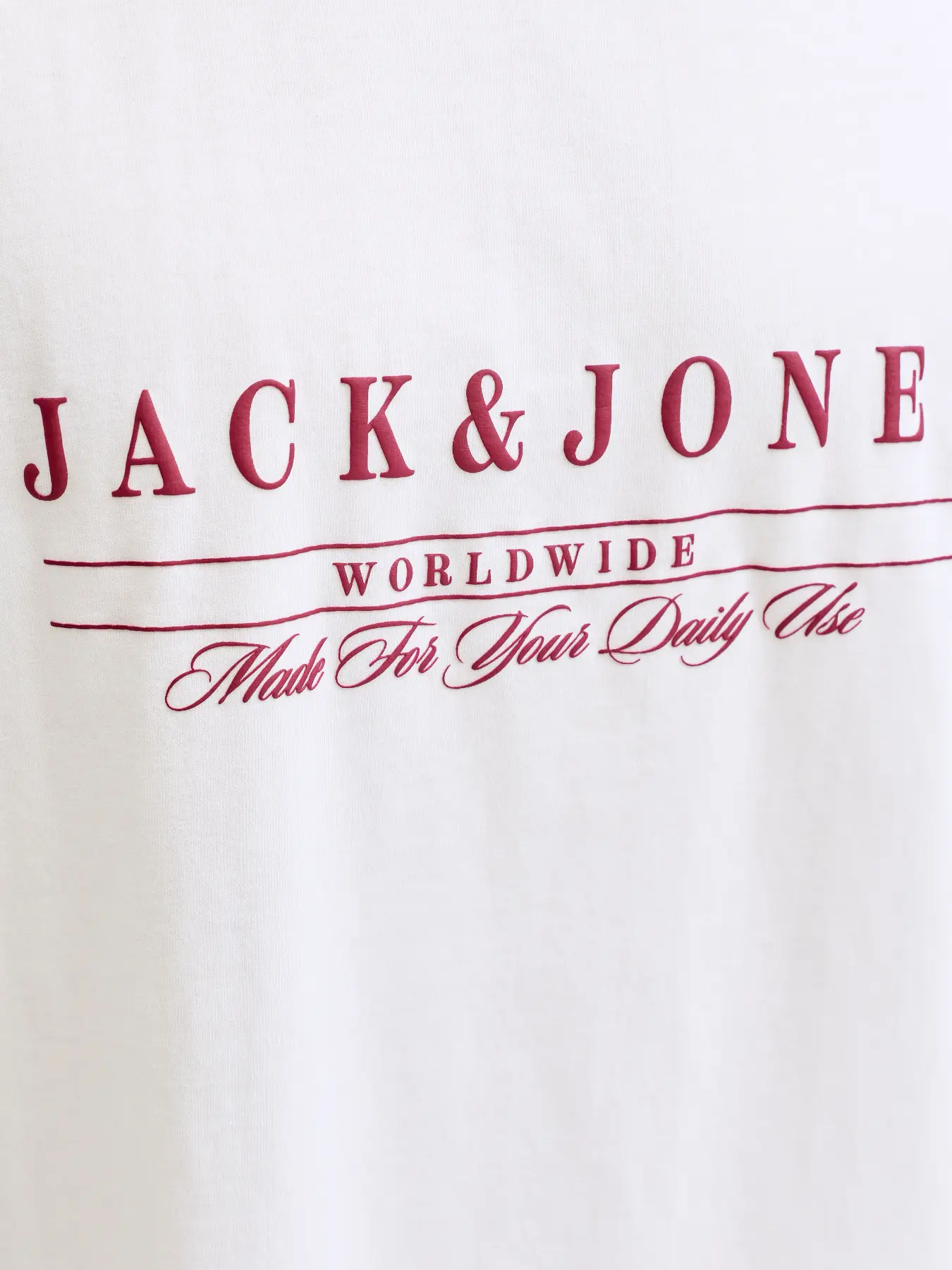 T-shirt SAVONA Jack&Jones Bright White 2