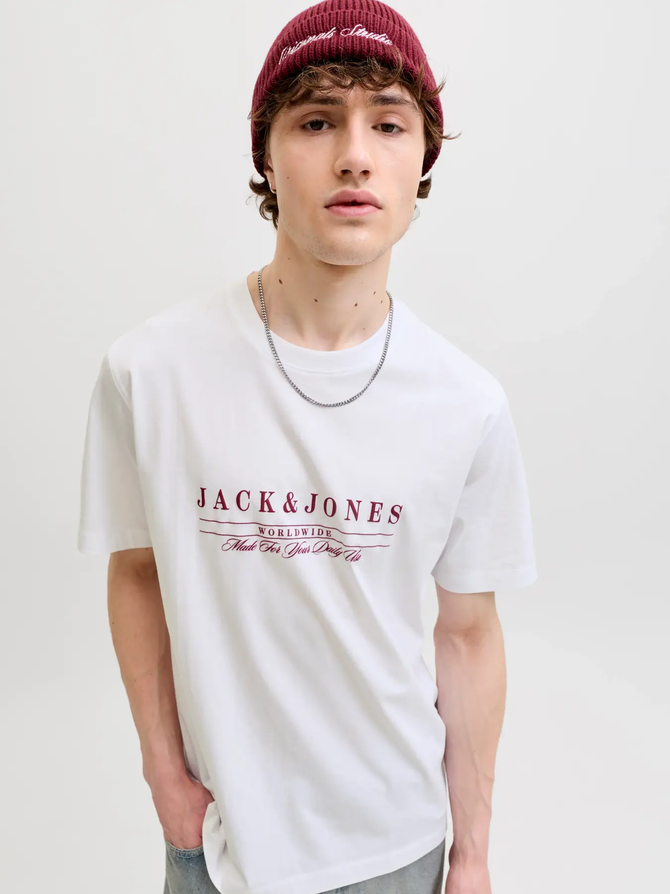 T-shirt SAVONA Jack&Jones Bright White 1