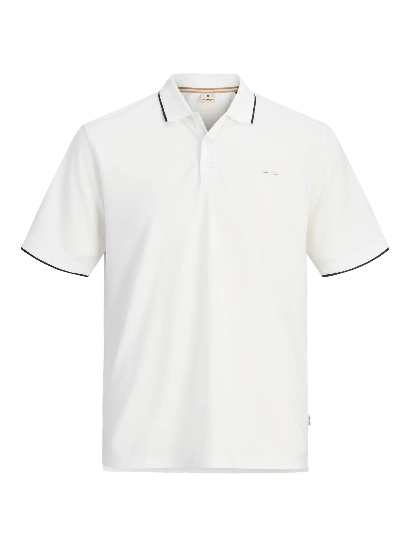 Polo BLUALVES Jack&Jones Cloud Dancer 1