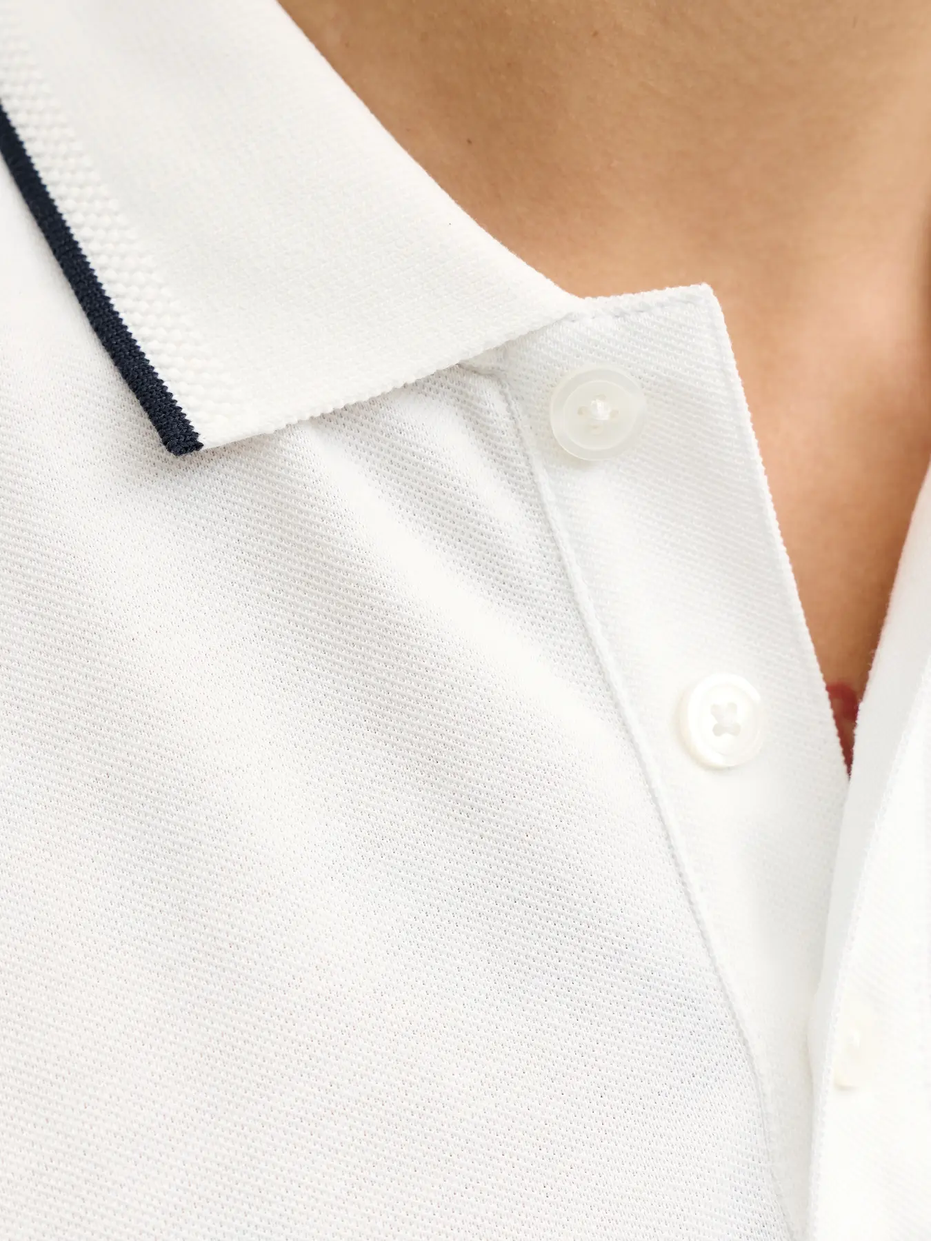 Polo BLUALVES Jack&Jones Cloud Dancer 4