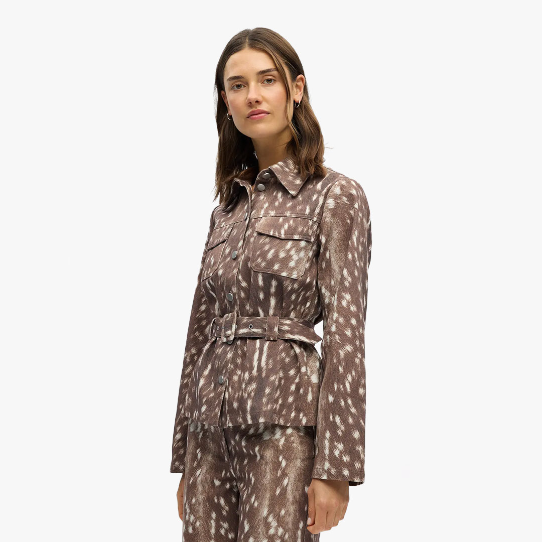 Casaco BELMA Object Cocoa Brown 0