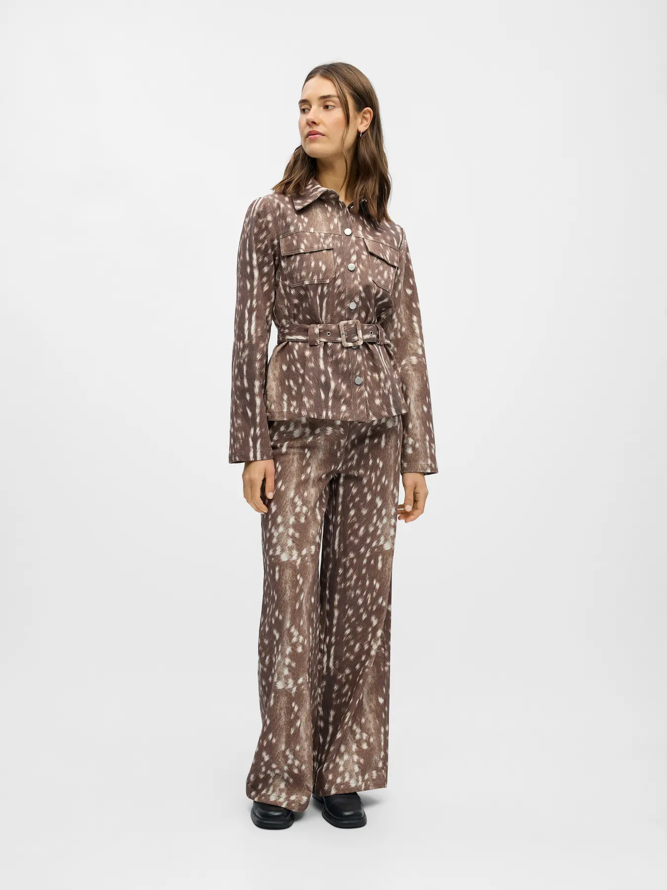 Casaco BELMA Object Cocoa Brown 3