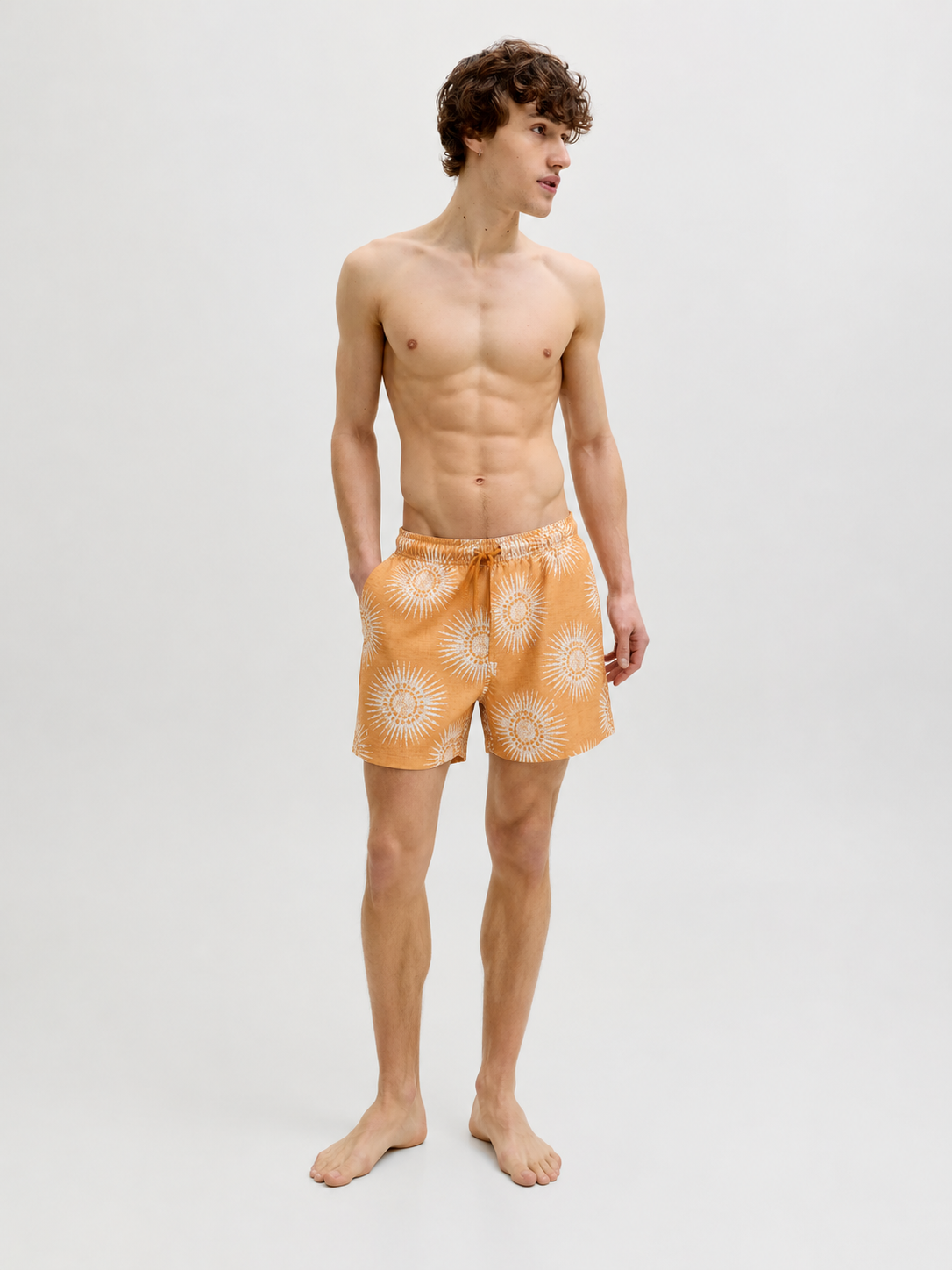 Calções MAUI Jack&Jones Spruce Yellow 3