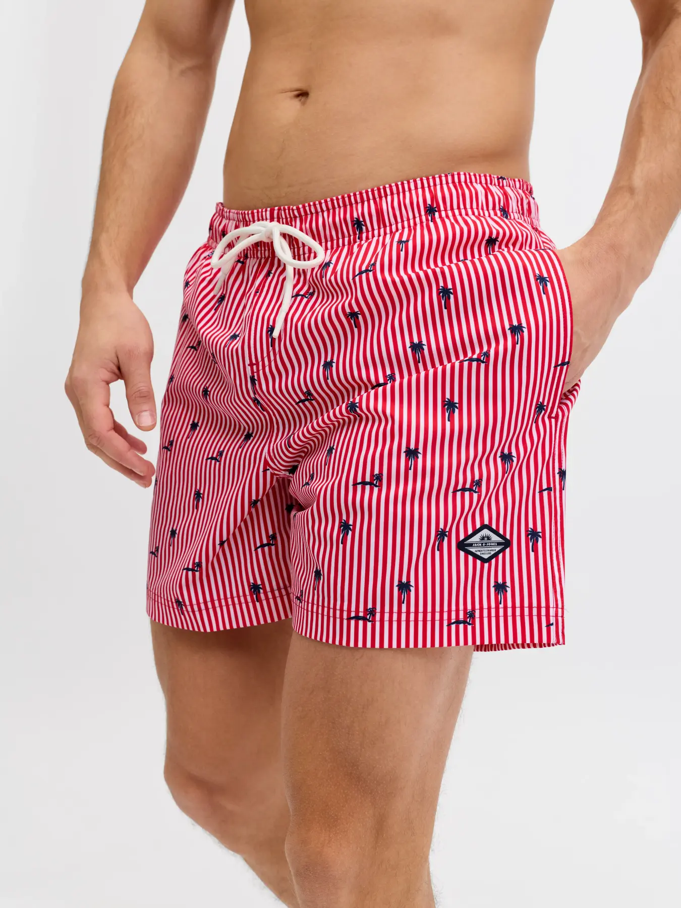 Calções MAUI Jack&Jones True Red 1