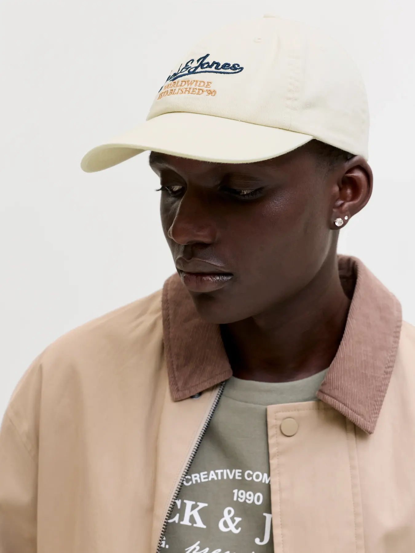 Boné SOFT Jack&Jones Antique White 1