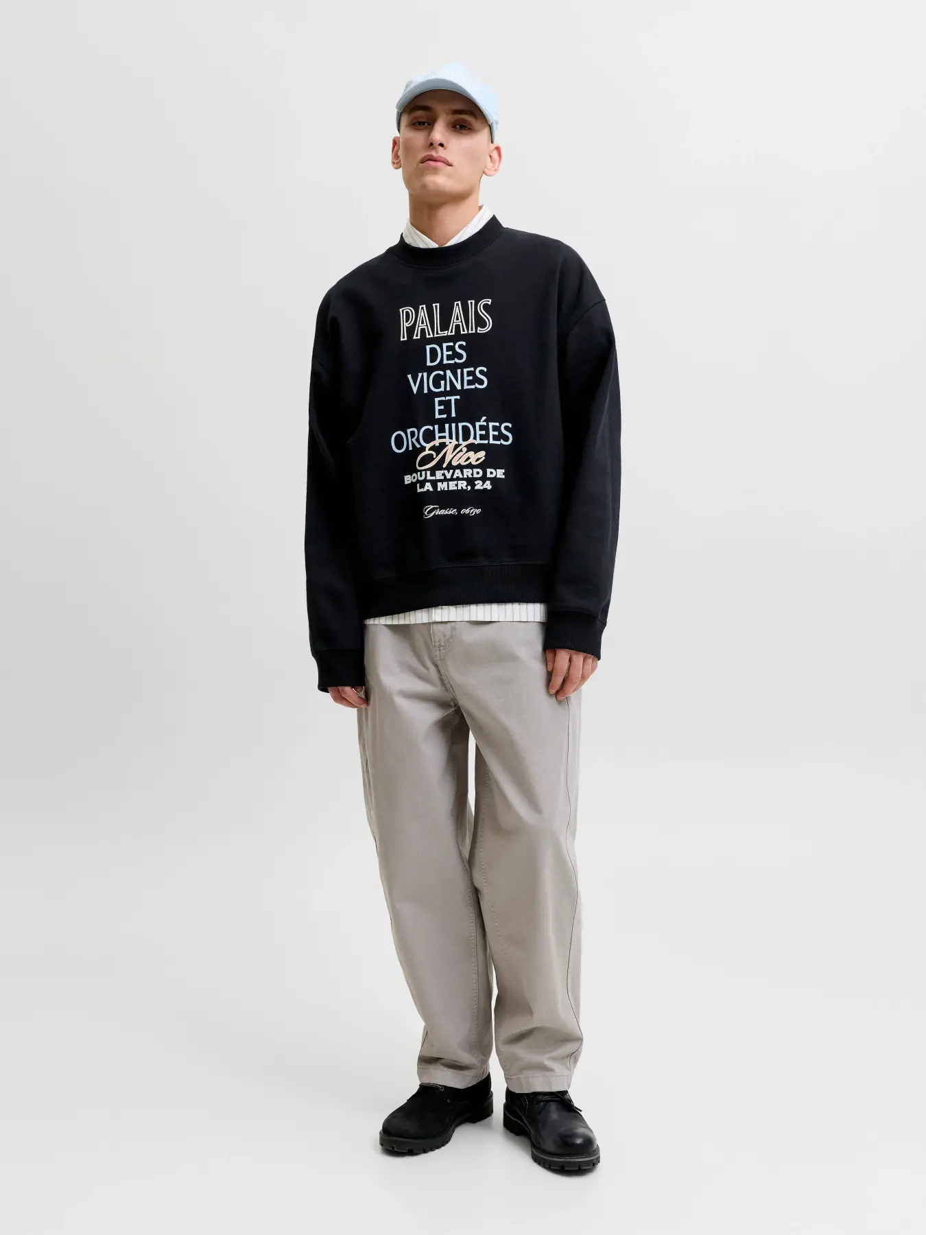 Sweatshirt MENTON Jack&Jones Black 6