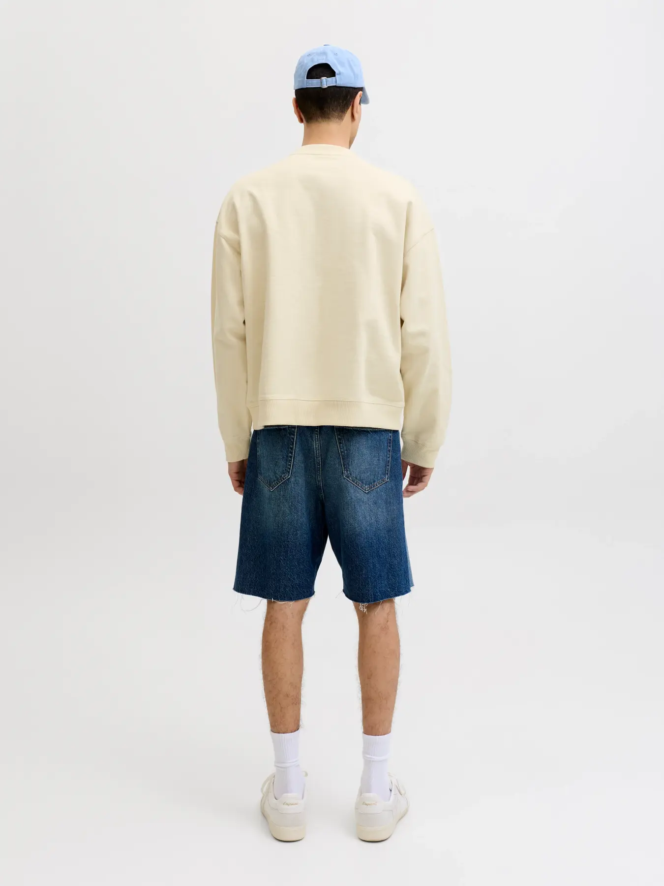 Sweatshirt MENTON Jack&Jones Antique White 6