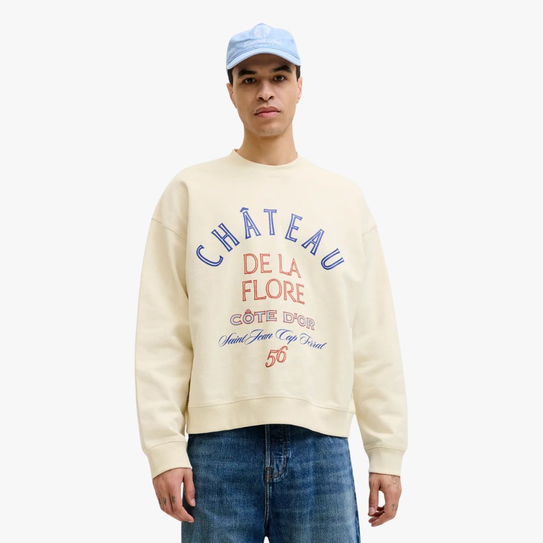Sweatshirt MENTON Jack&Jones Antique White 0