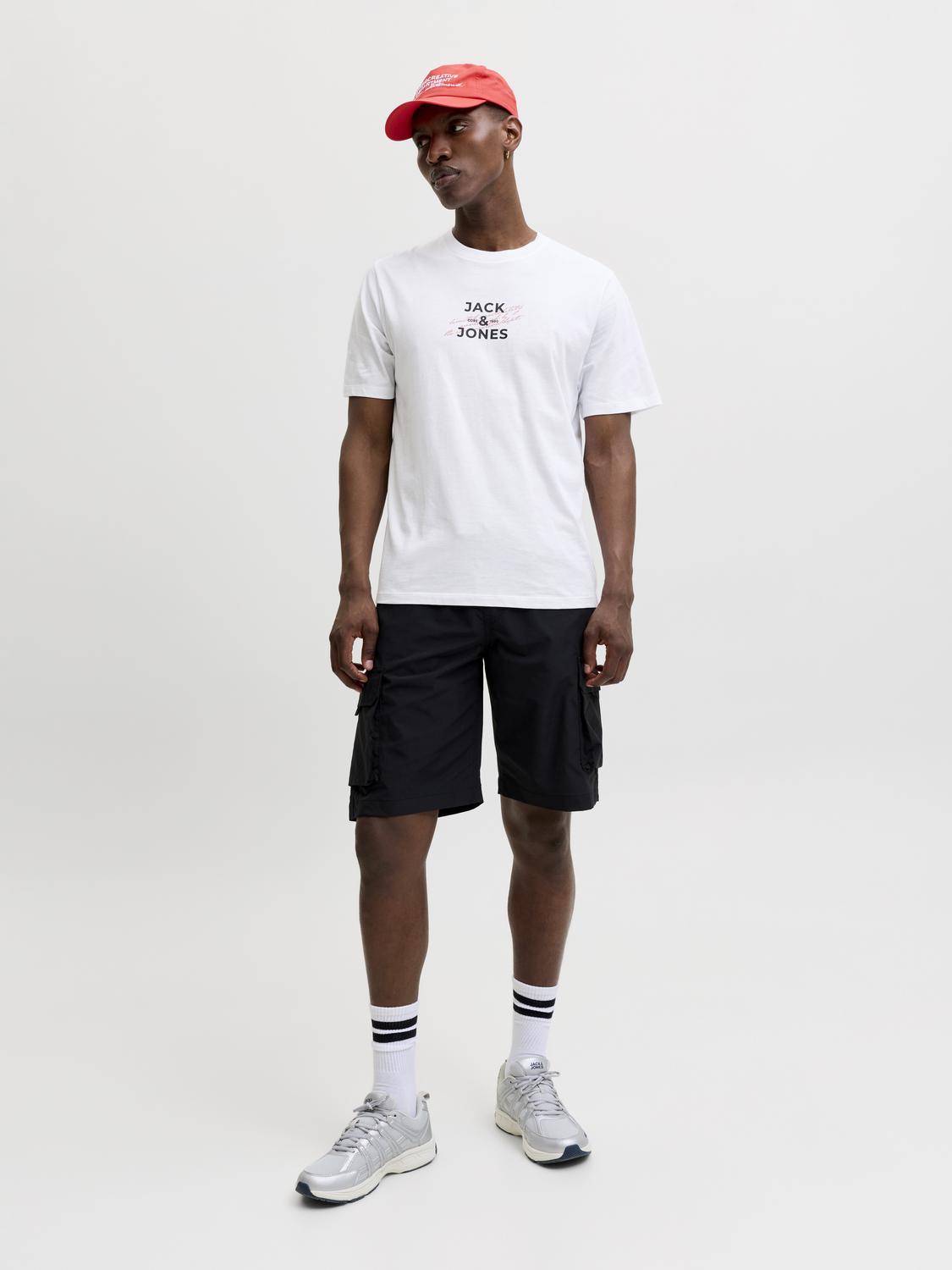 T-shirt ETERNA Jack&Jones Bright White 2