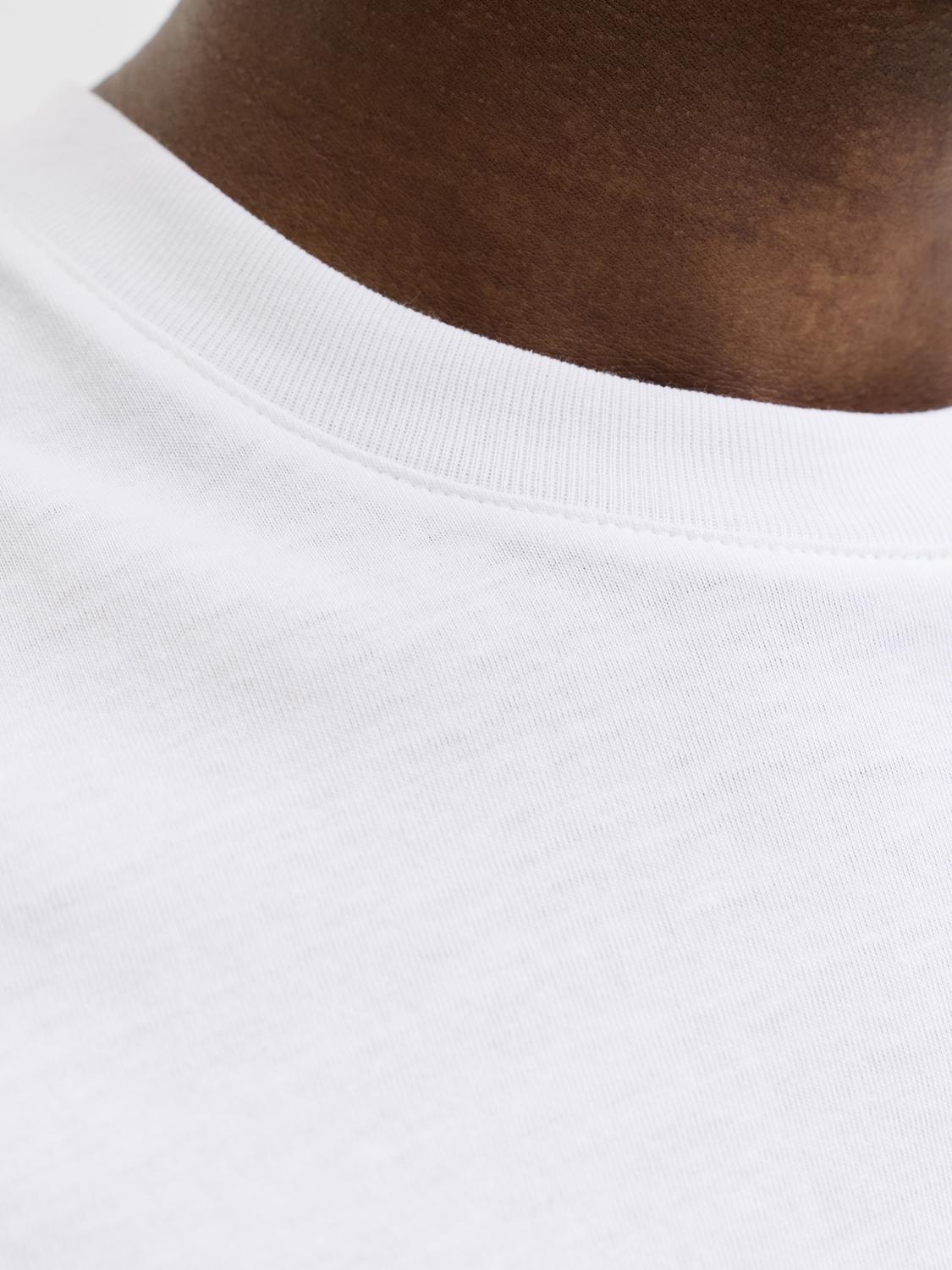 T-shirt ETERNA Jack&Jones Bright White 5