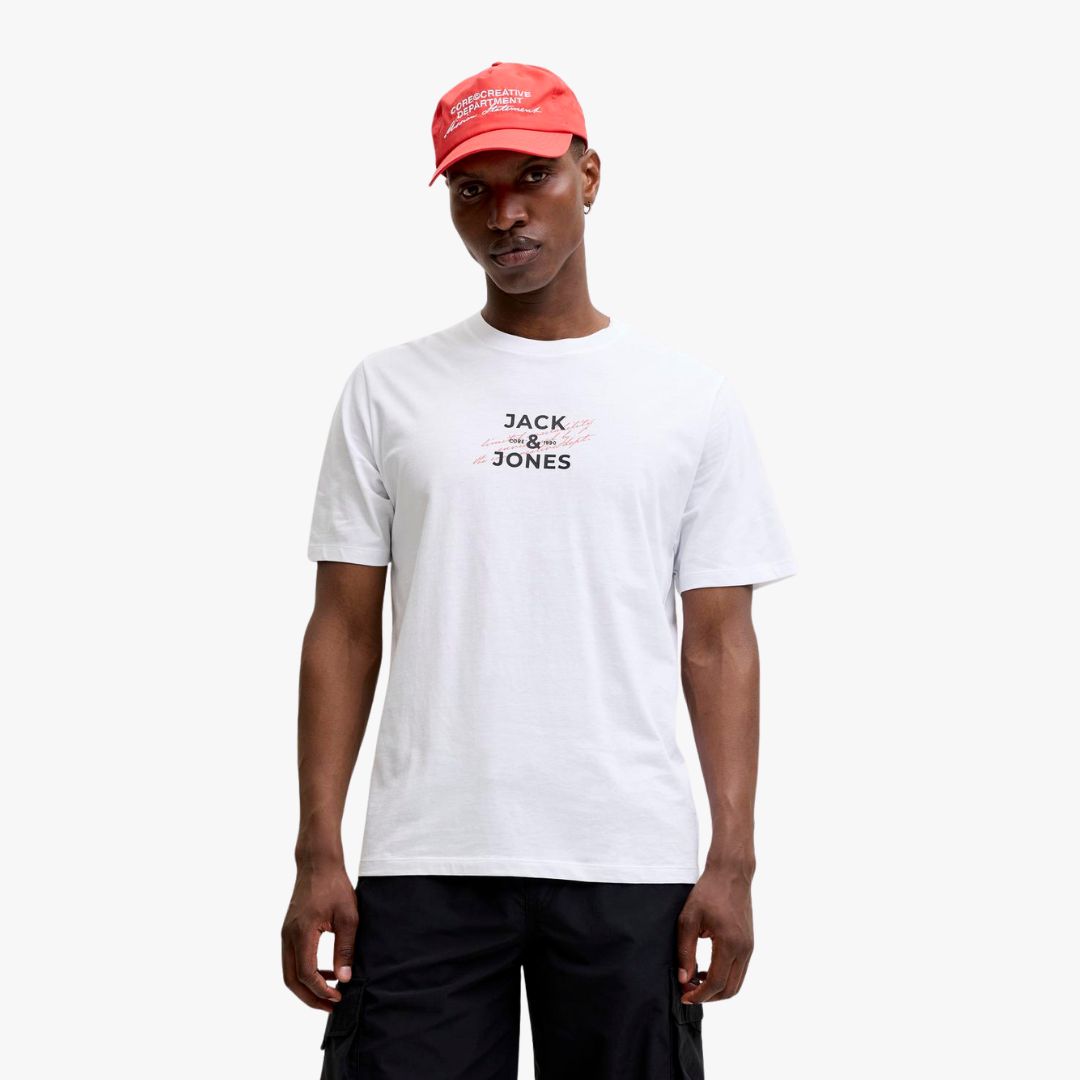 T-shirt ETERNA Jack&Jones Bright White 0