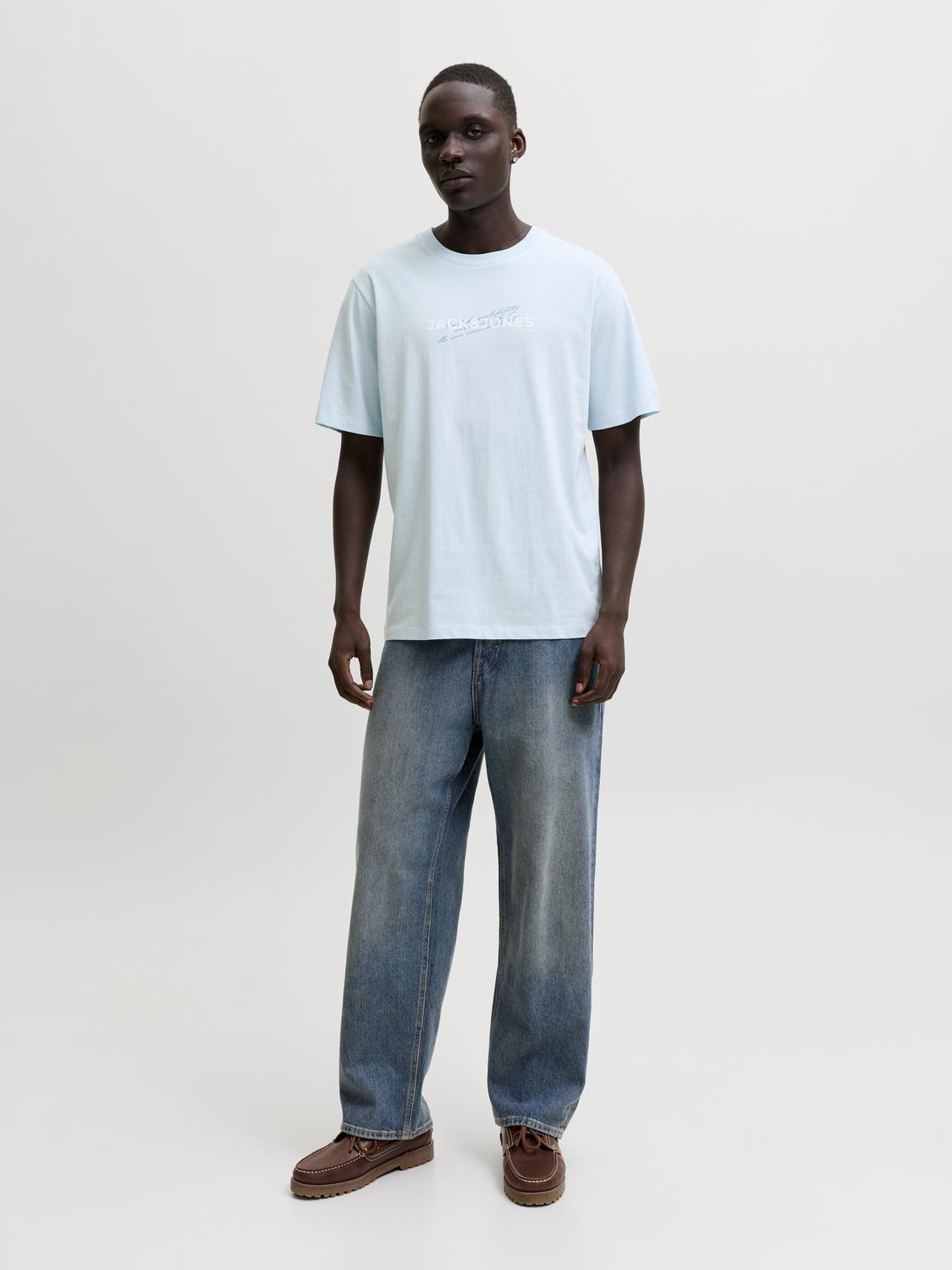 T-shirt ETERNA Jack&Jones Omphalodes 3