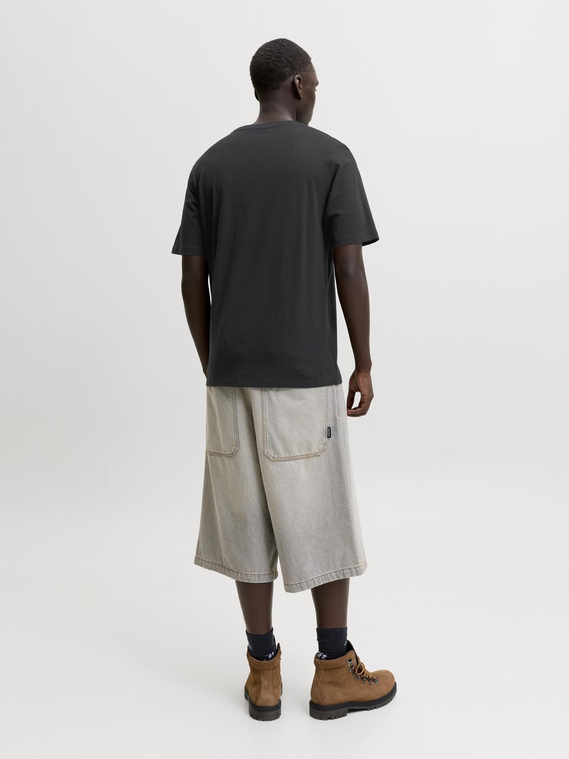 T-shirt ETERNA Jack&Jones Black 1