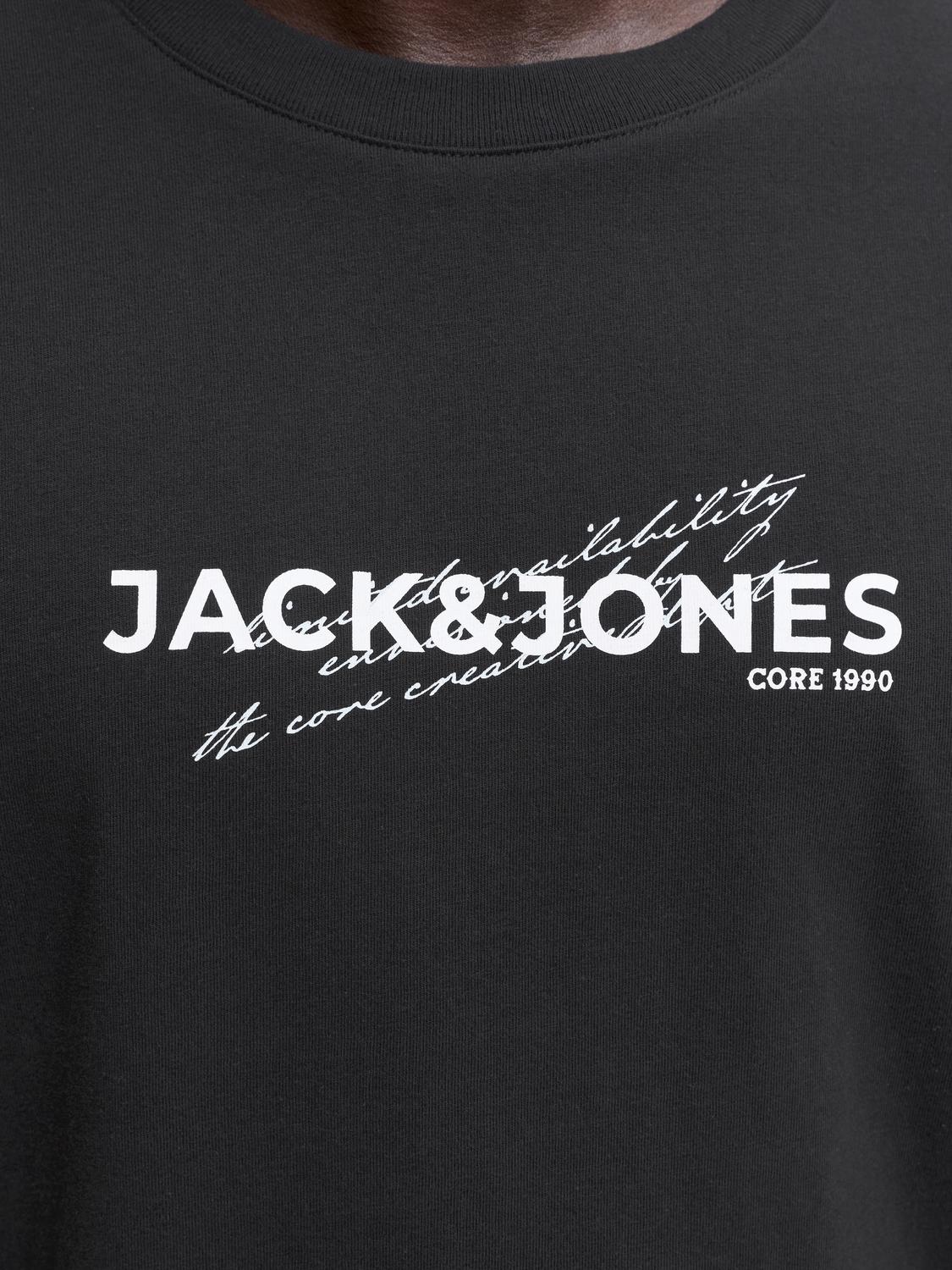 T-shirt ETERNA Jack&Jones Black 2