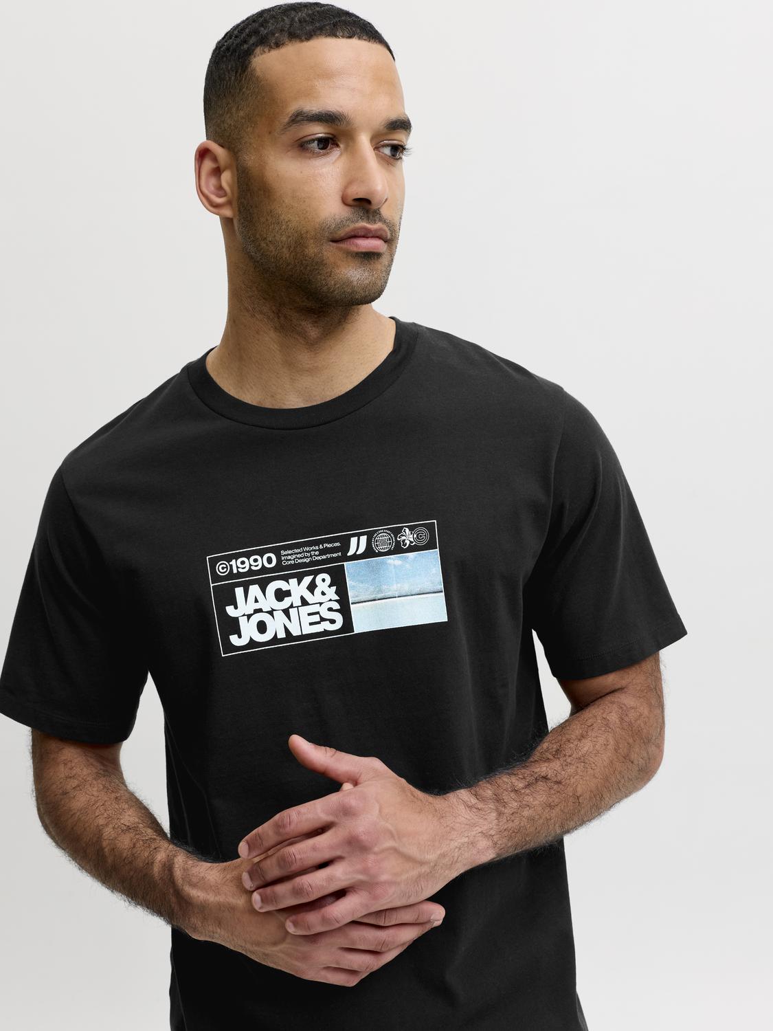 T-shirt MARINA Jack&Jones Black 3