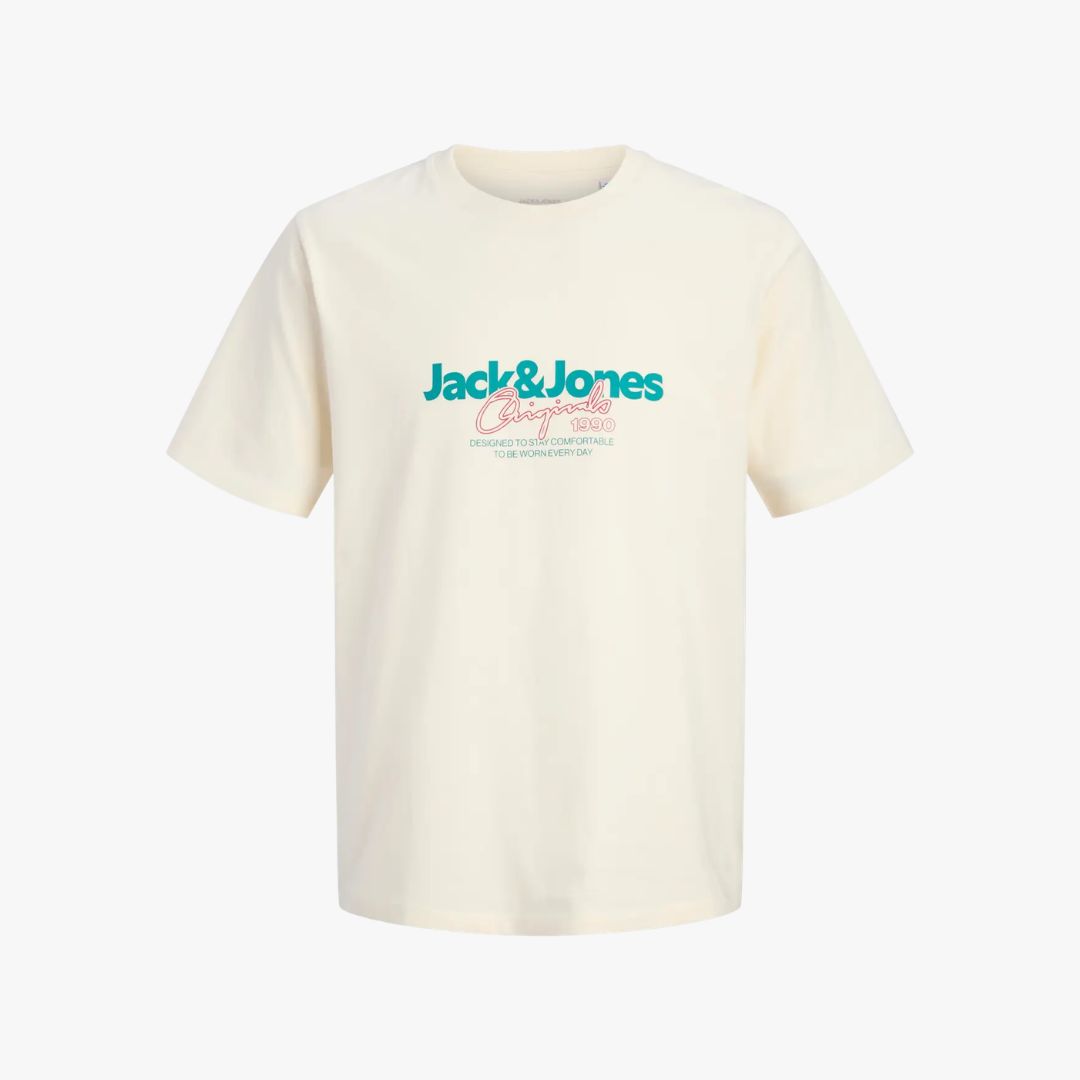 T-shirt CASSIS Jack&Jones Antique White 0