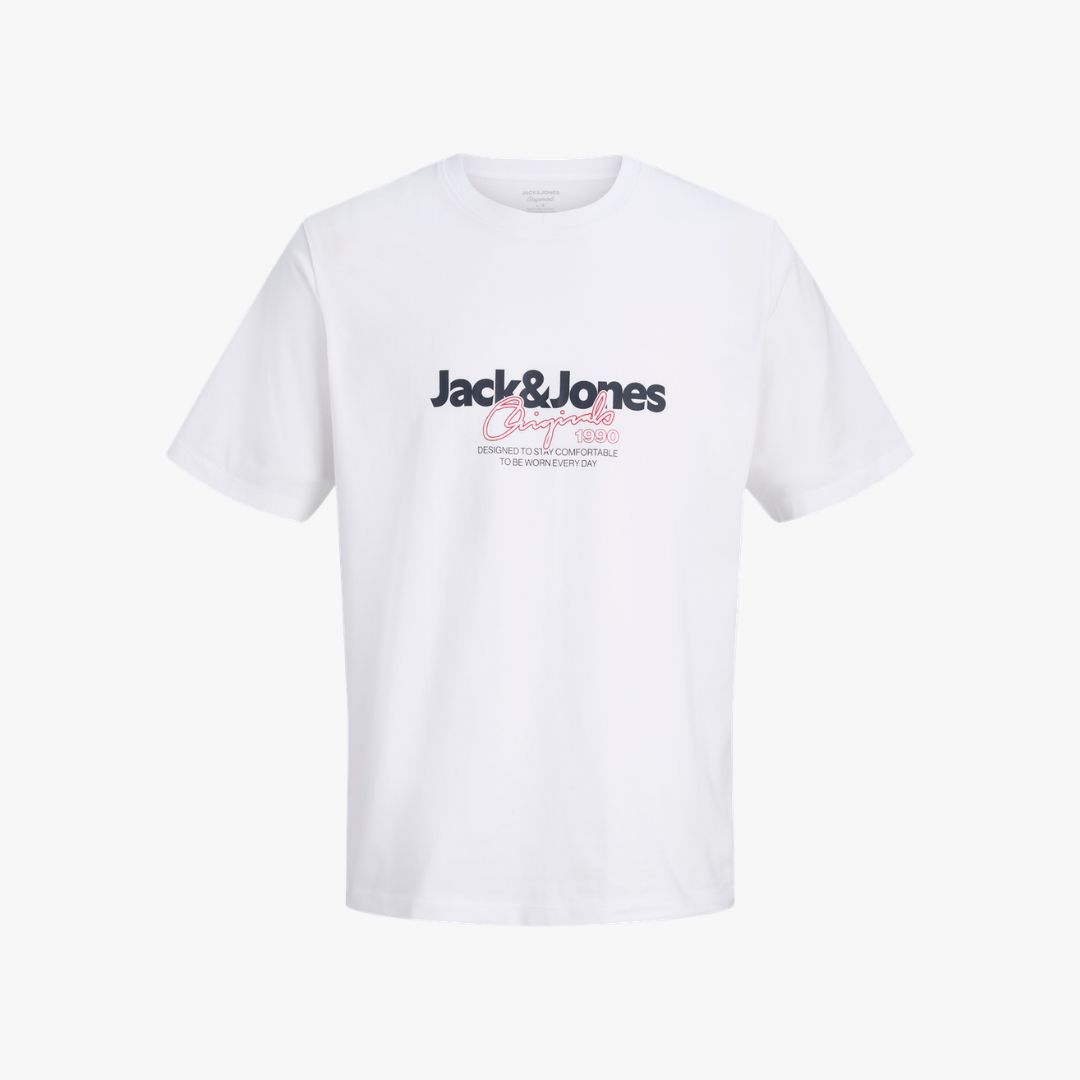 T-shirt CASSIS Jack&Jones Bright White 0