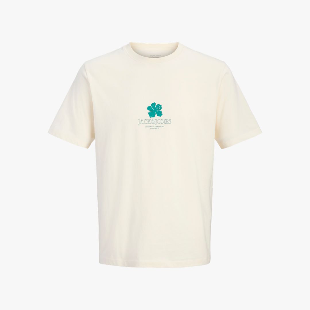 T-shirt HYERES Jack&Jones Antique White 0