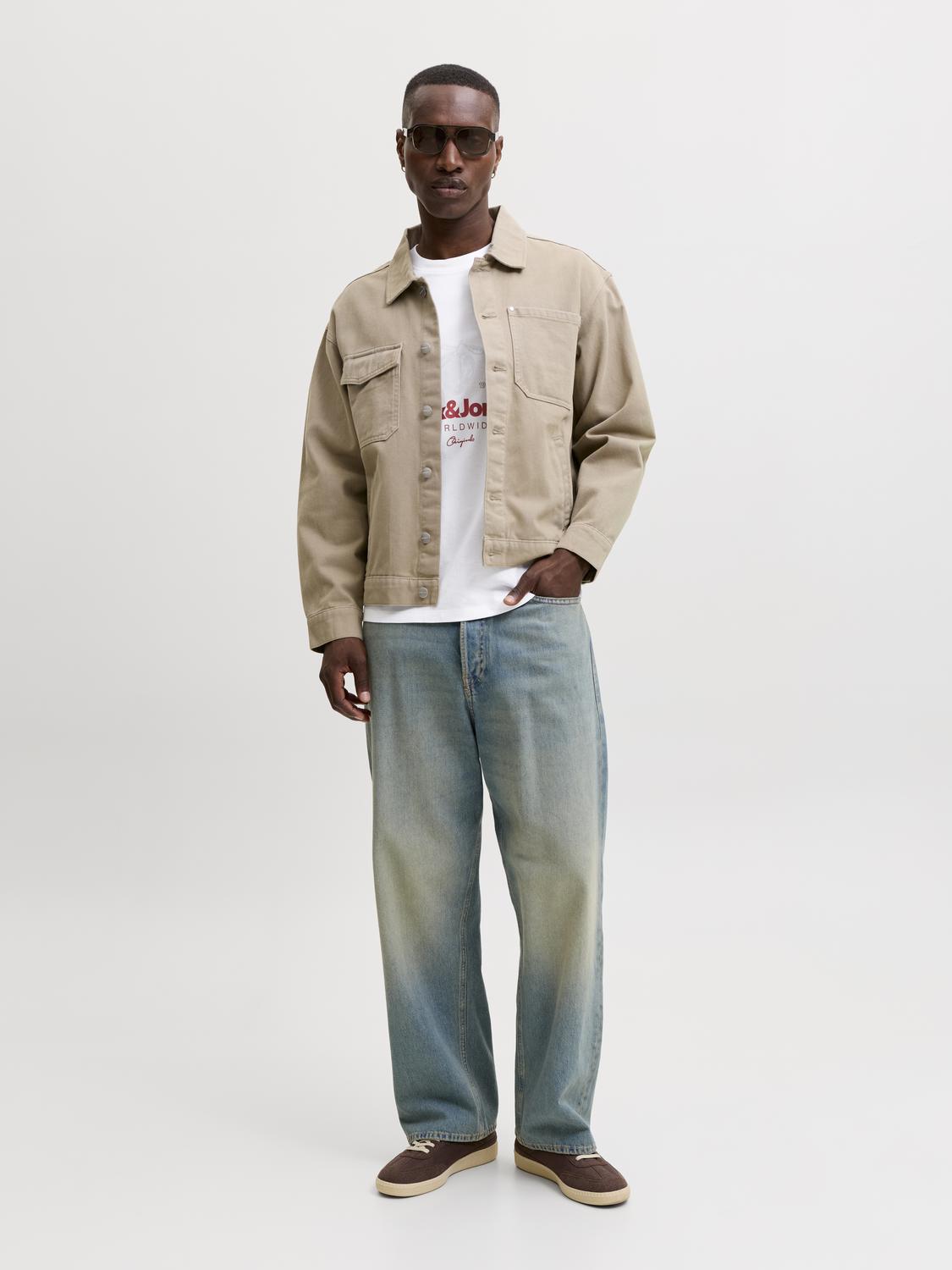 T-shirt RIVIERA Jack&Jones Bright White 5