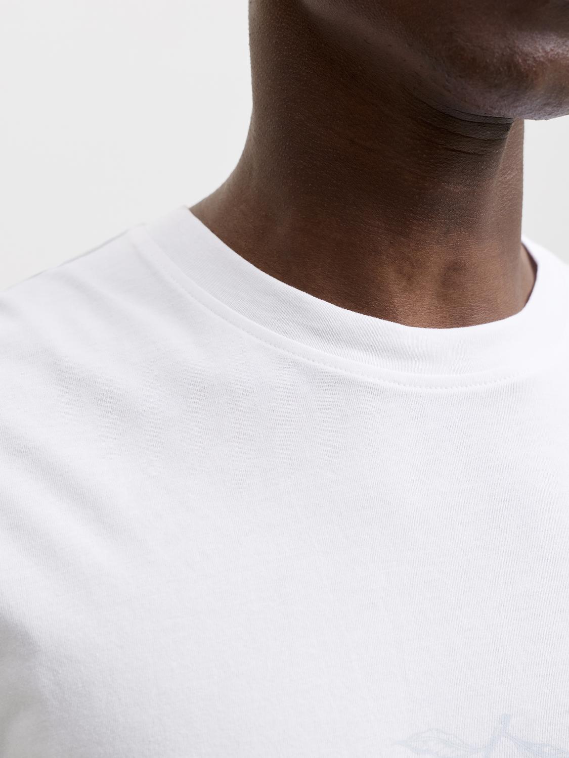 T-shirt RIVIERA Jack&Jones Bright White 1