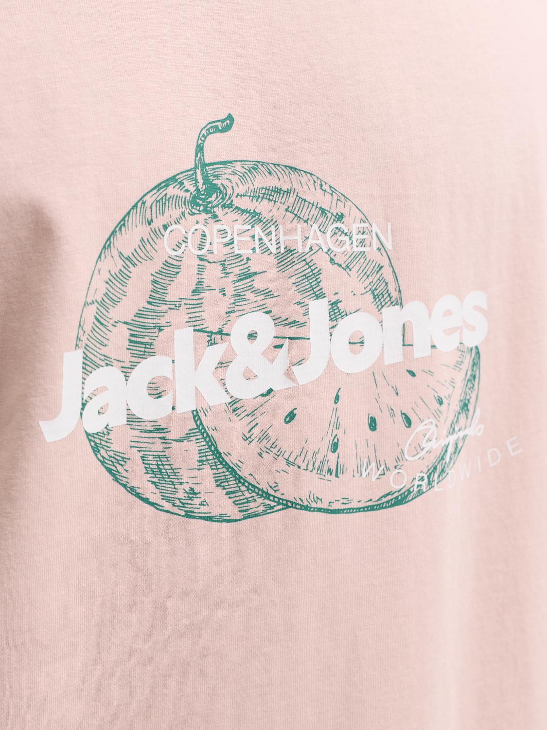 T-shirt RIVIERA Jack&Jones Peach Melba 2