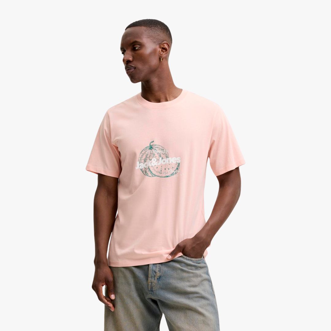 T-shirt RIVIERA Jack&Jones Peach Melba 0
