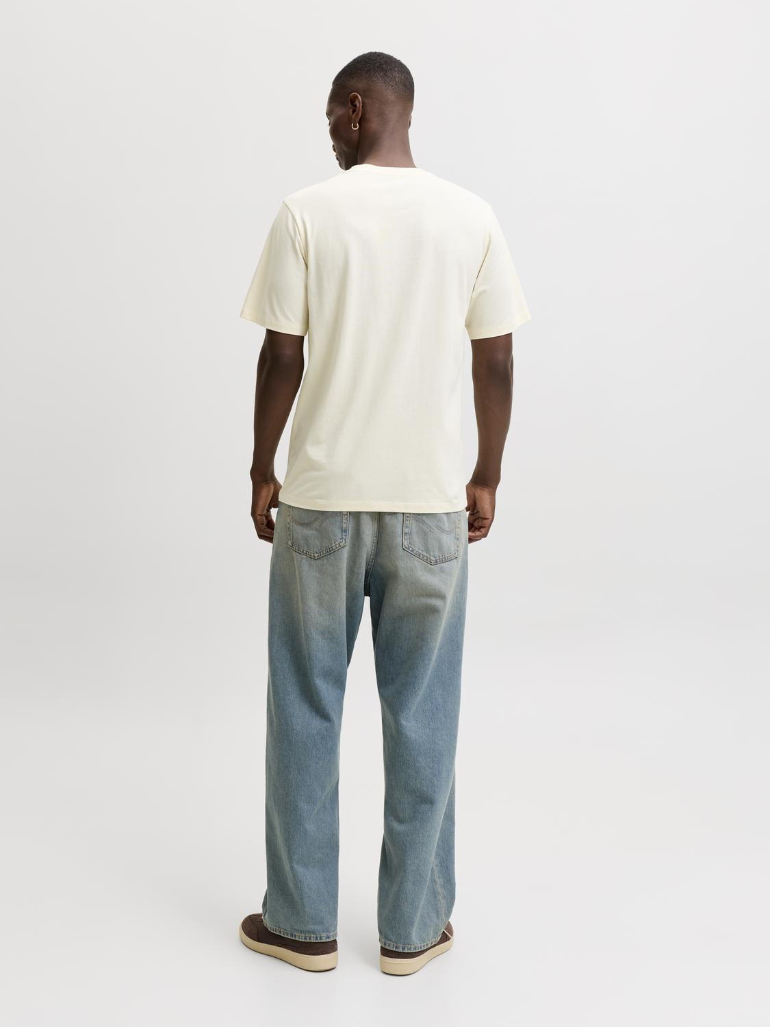 T-shirt RIVIERA Jack&Jones Antique White 5