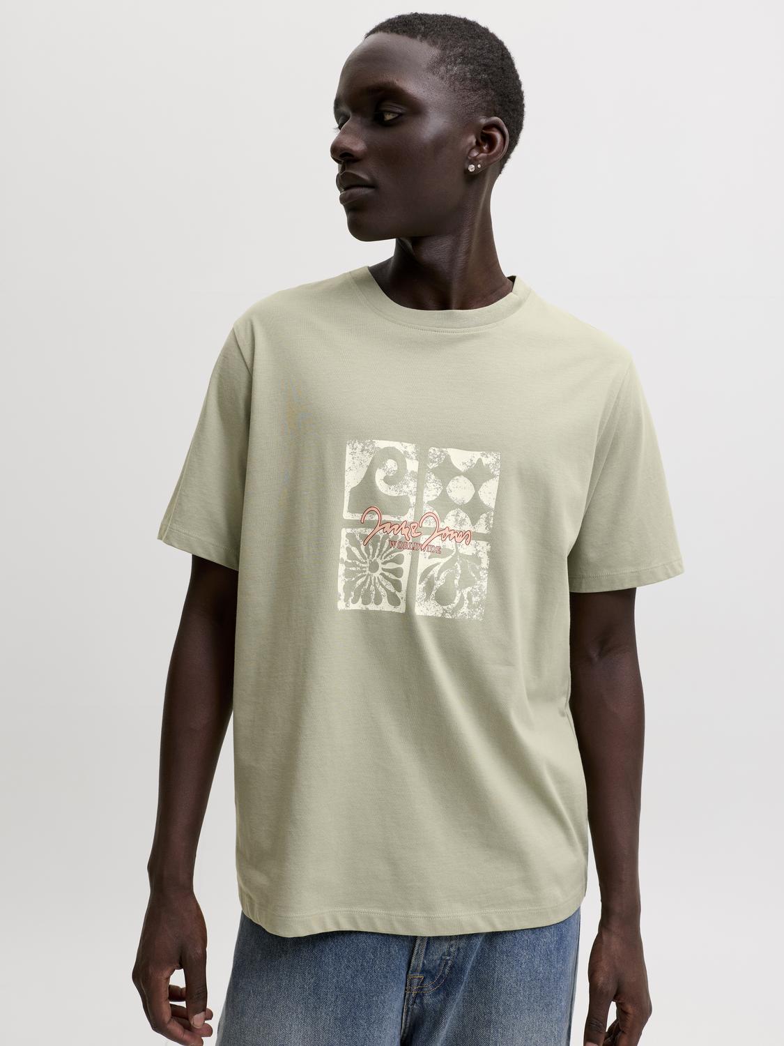 T-shirt RIVIERA Jack&Jones Seagrass 4