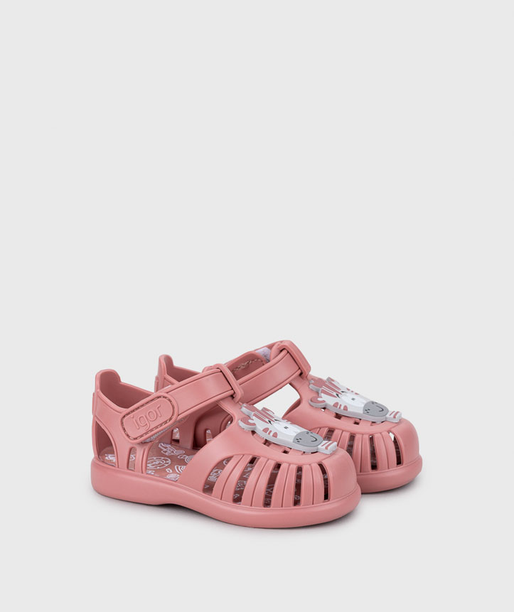 Sandálias ZEBRA Igor Pink 3