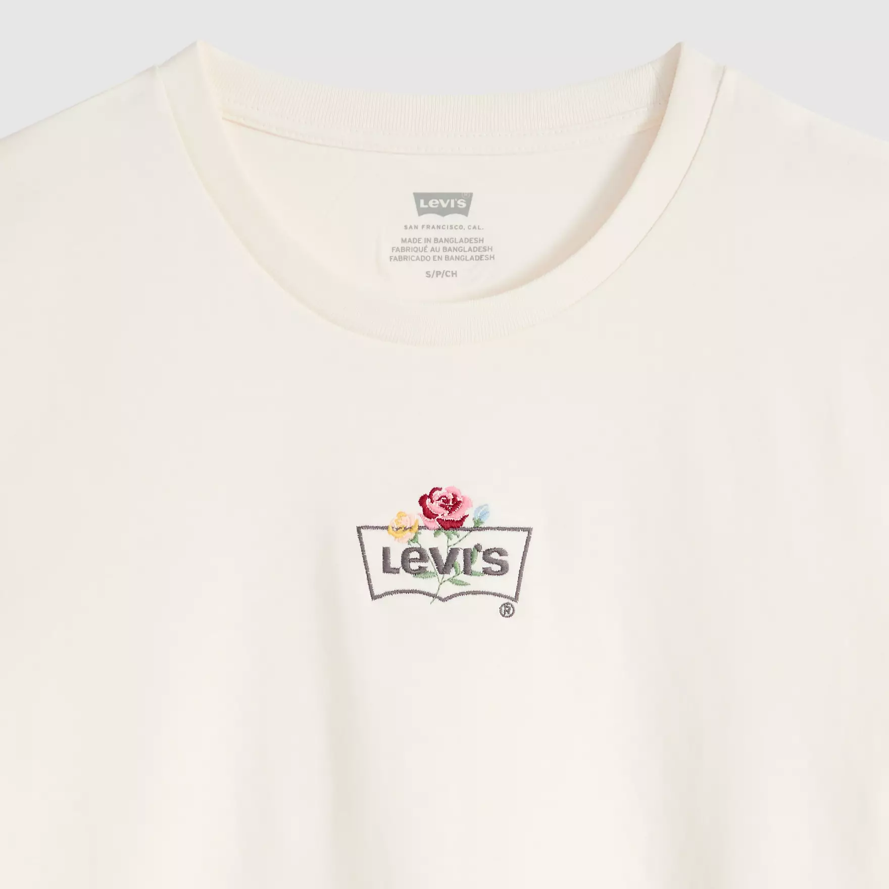 T-shirt PERFECT Levi's Egret 0