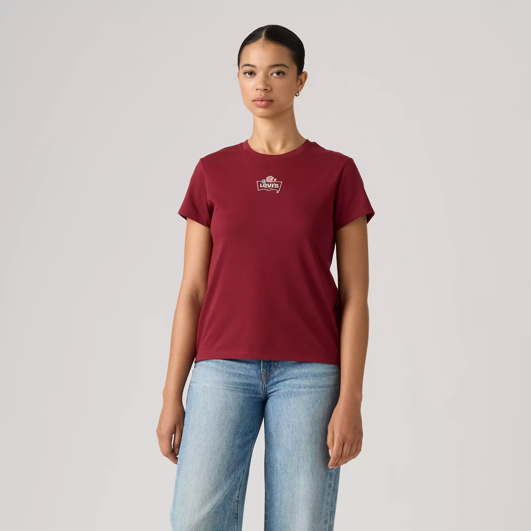 T-shirt PERFECT Levi's Cabernet 3