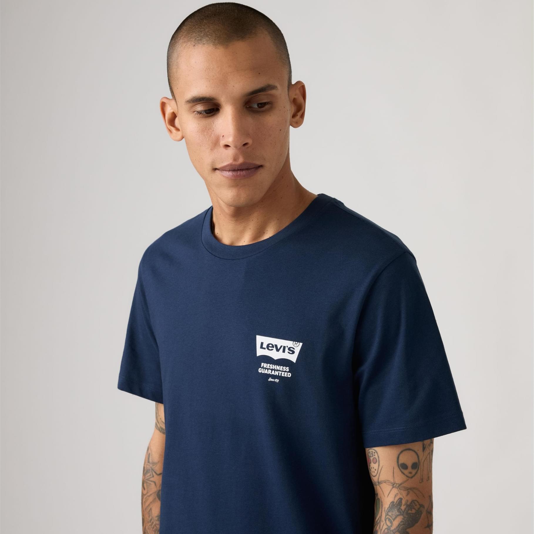 T-shirt PIZZA Levi's Dress Blues 4