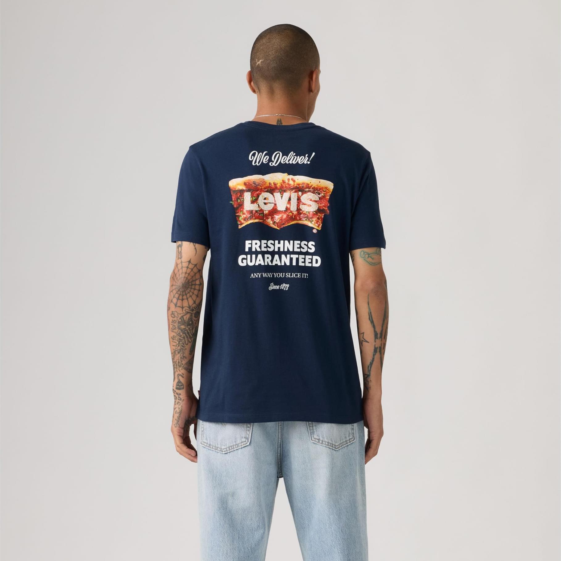 T-shirt PIZZA Levi's Dress Blues 5